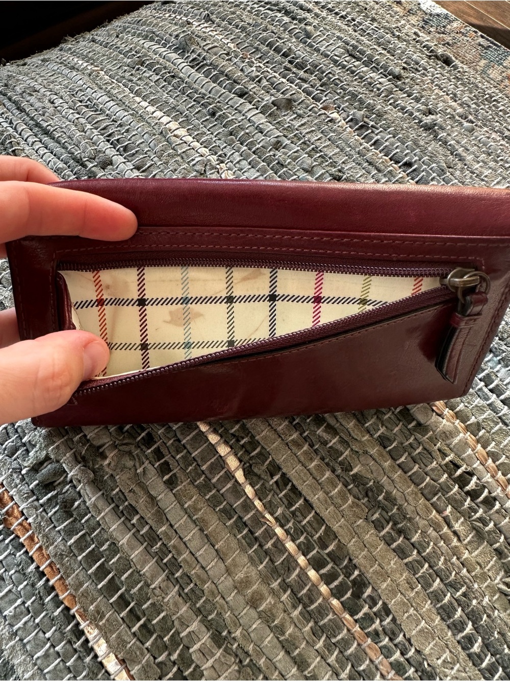 Vintage Coach Bleeker Leather Buckle Flap Wallet - Picture 8 of 8